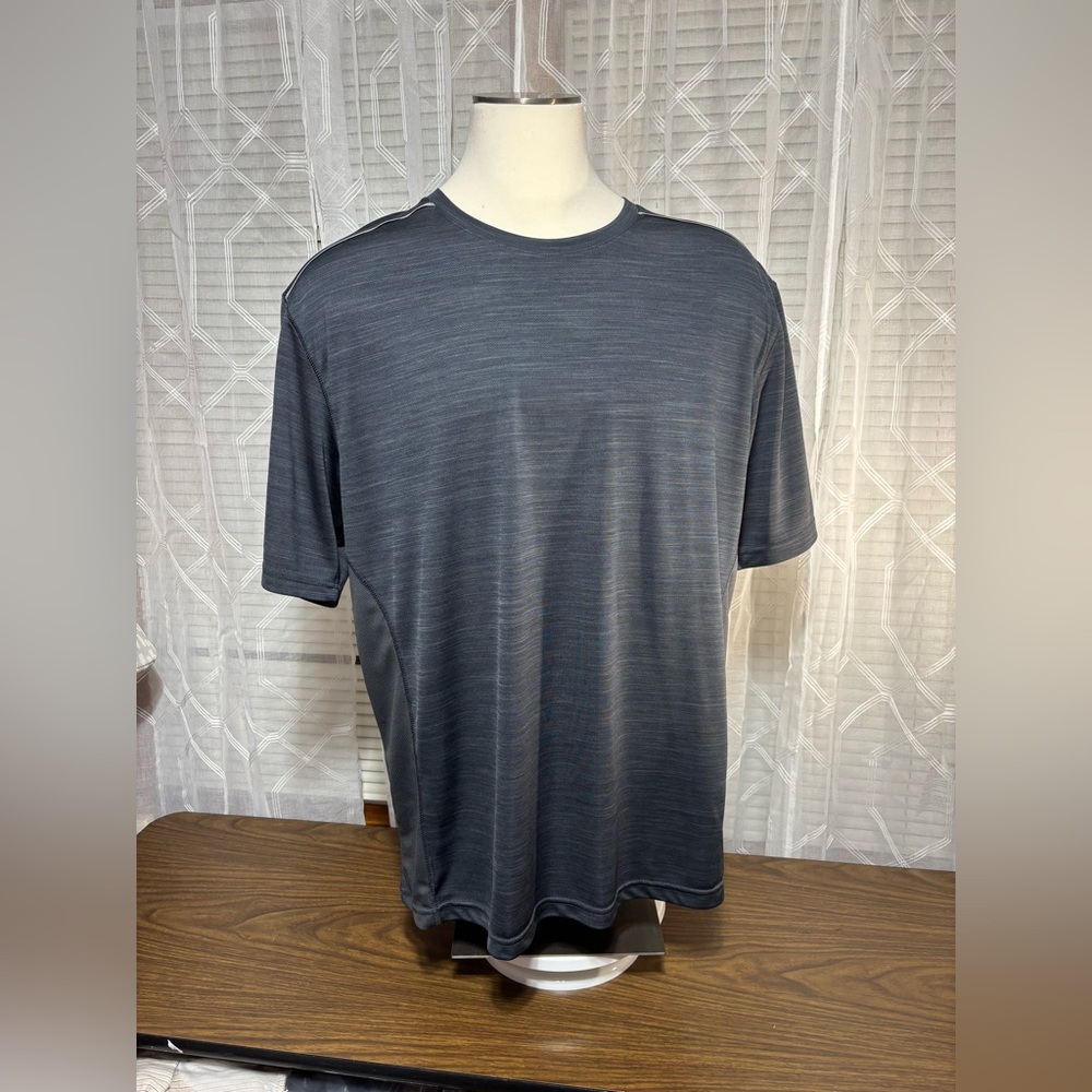 Reebok Men's Gray T-Shirt 3XL Play/Dry 27” L 25” p2p
